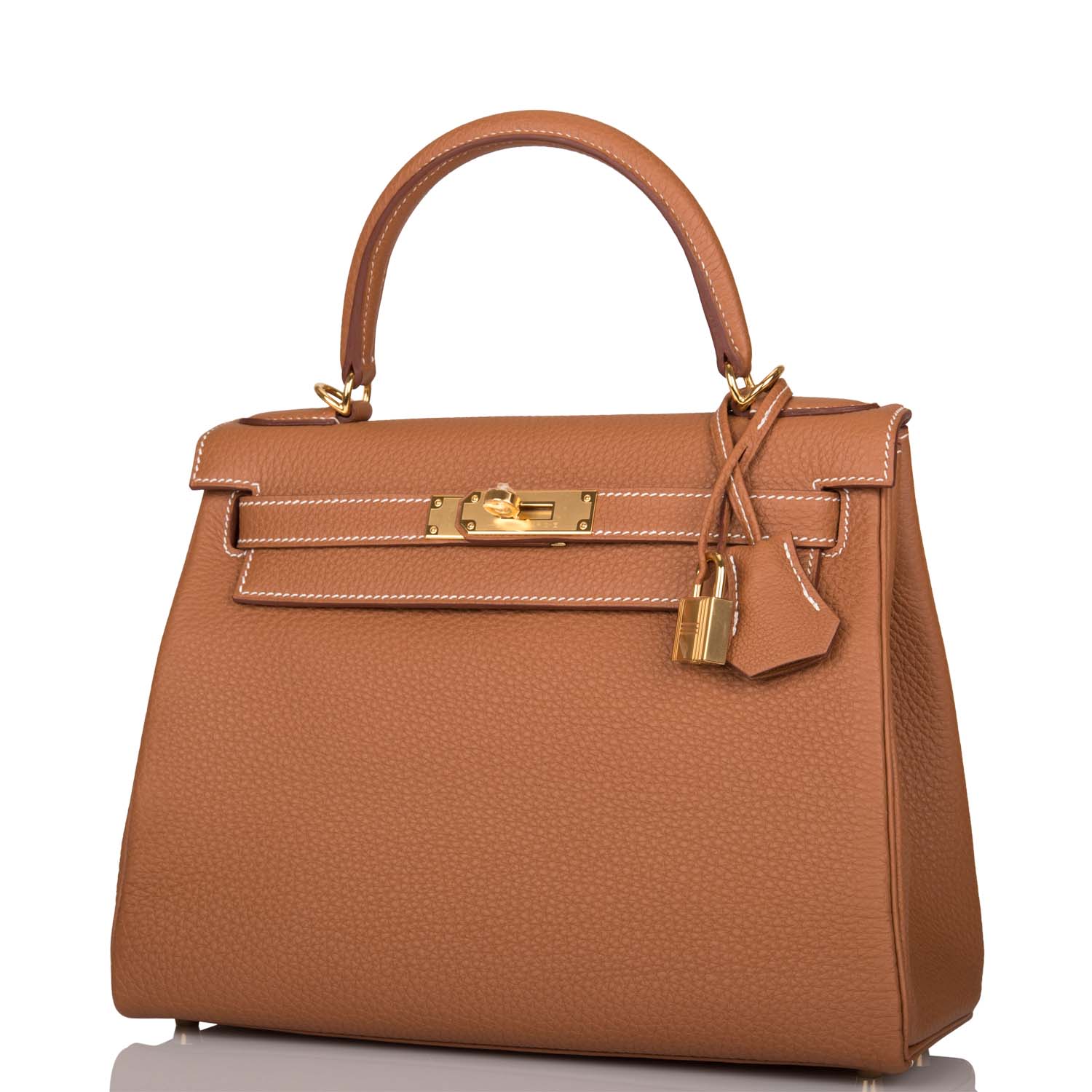 Kelly Retourne 28 Gold Togo Gold Hardware