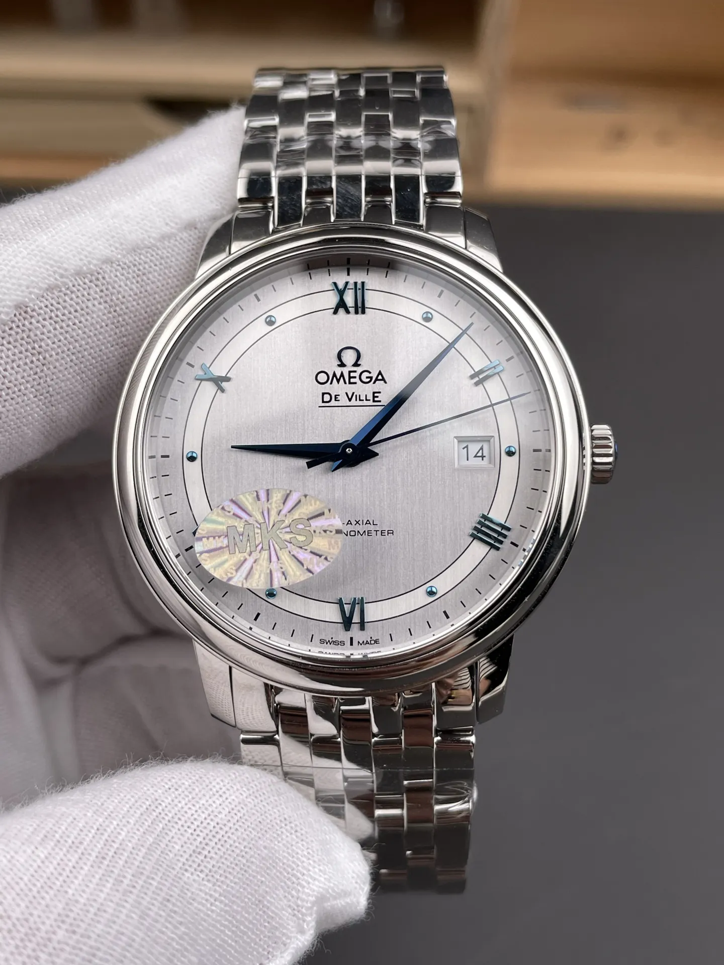 Omega De Ville Grey Dial 39.5mm