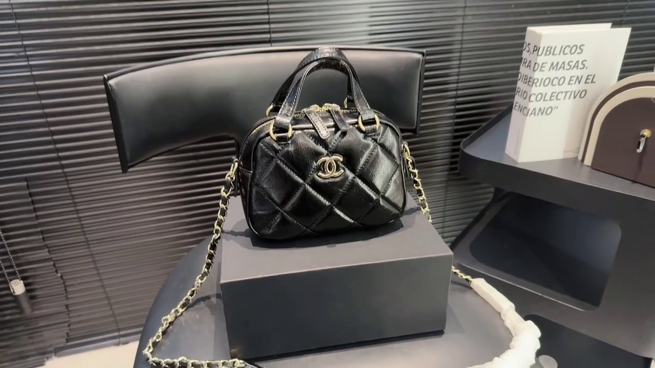 Chanel  Walk In Bowling Bag