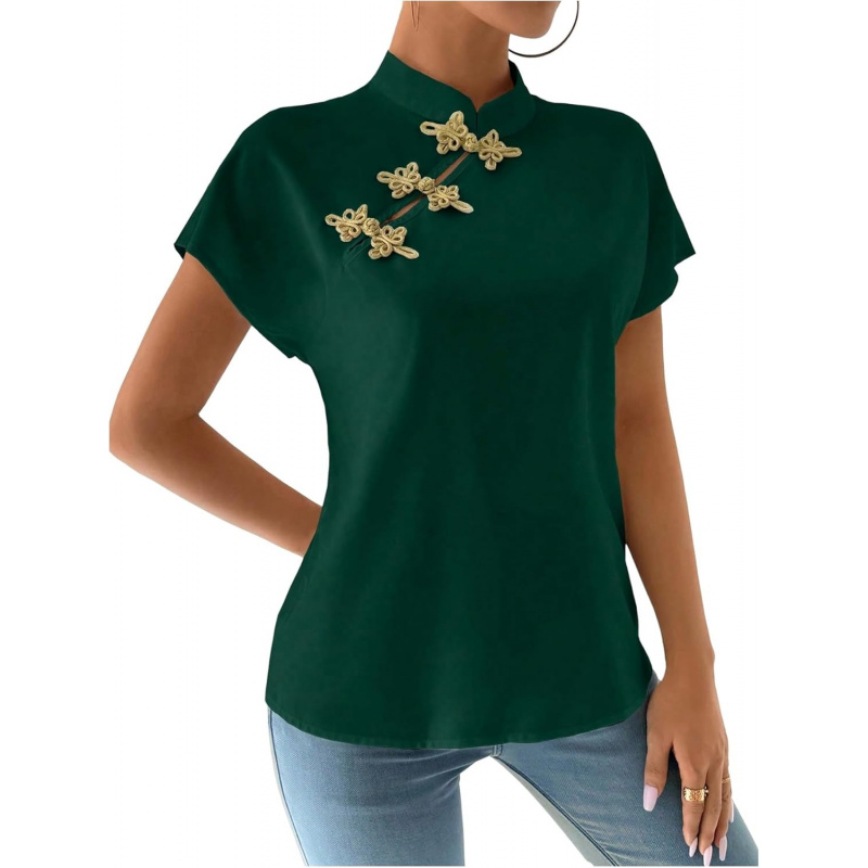 Women's Chinese Shirts Summer Cheongsam Tops