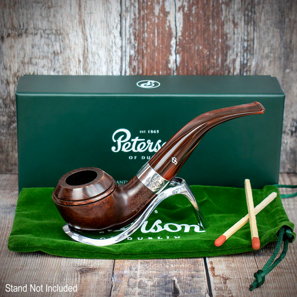 Peterson of Dublin Harp Briar Smoking Pipe - Shape No.999