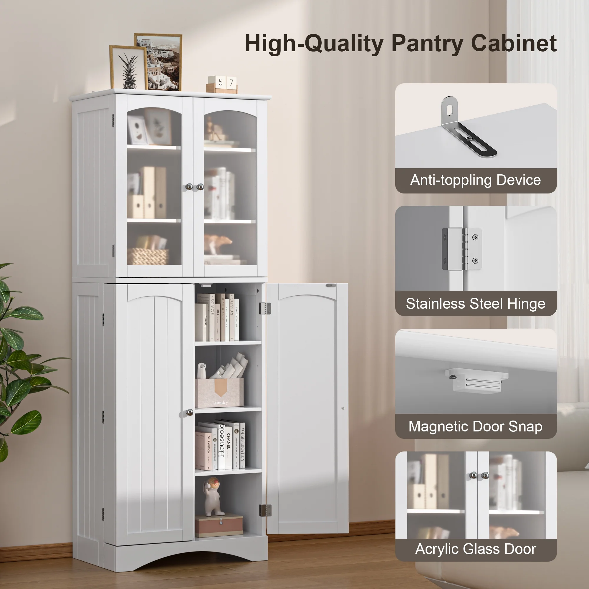 Pantry Cabinet, Lofka 64
