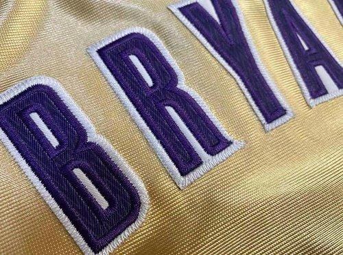Kobe Bryant Los Angeles Lakers Gold Jersey