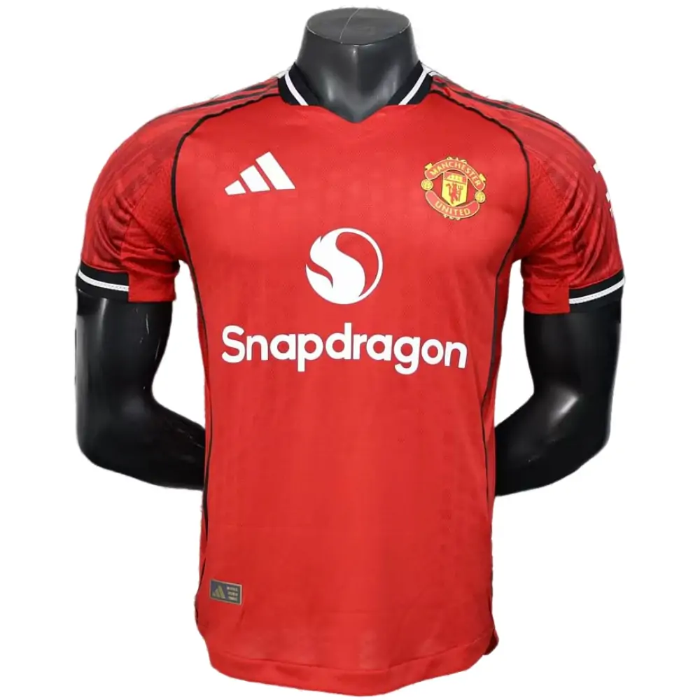 2025-26 Manchester United Home Jersey - Player Edition