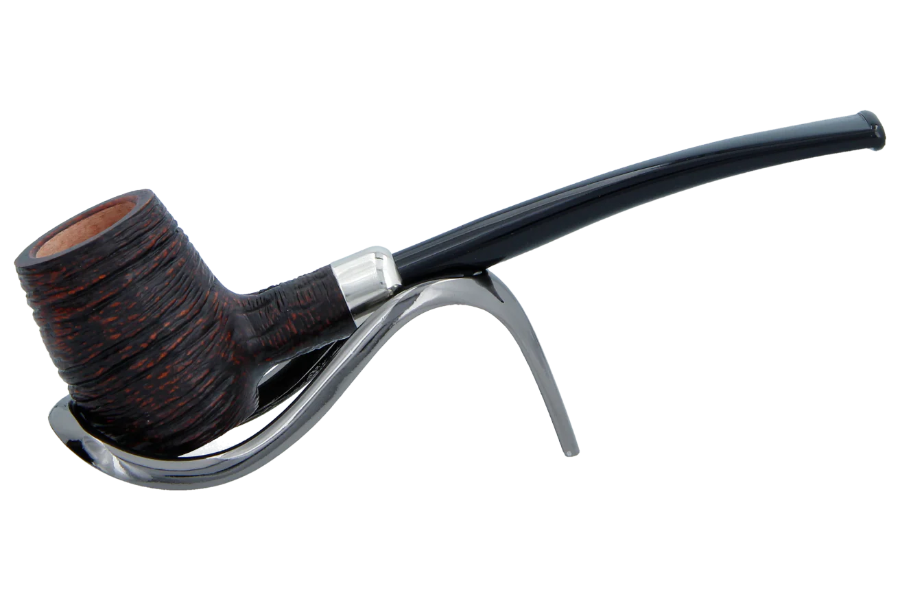 Rattrays Slainte Briar Smoking Pipe - Rustic