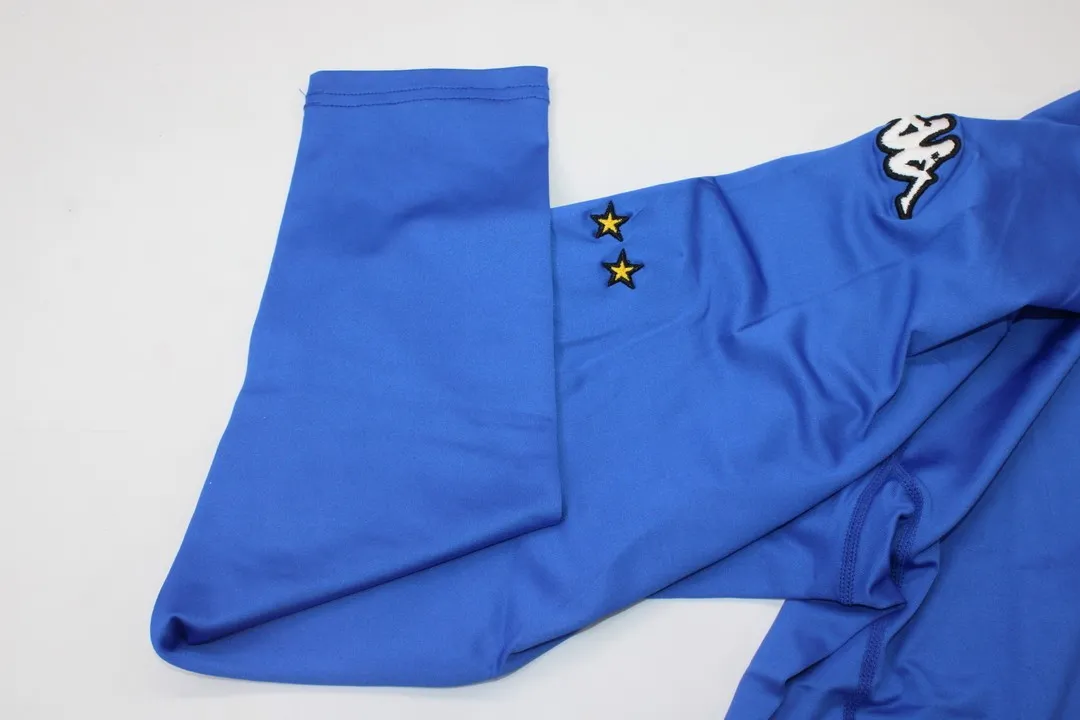 2000 Italy Home Long Sleeve Retro Jersey-Fans