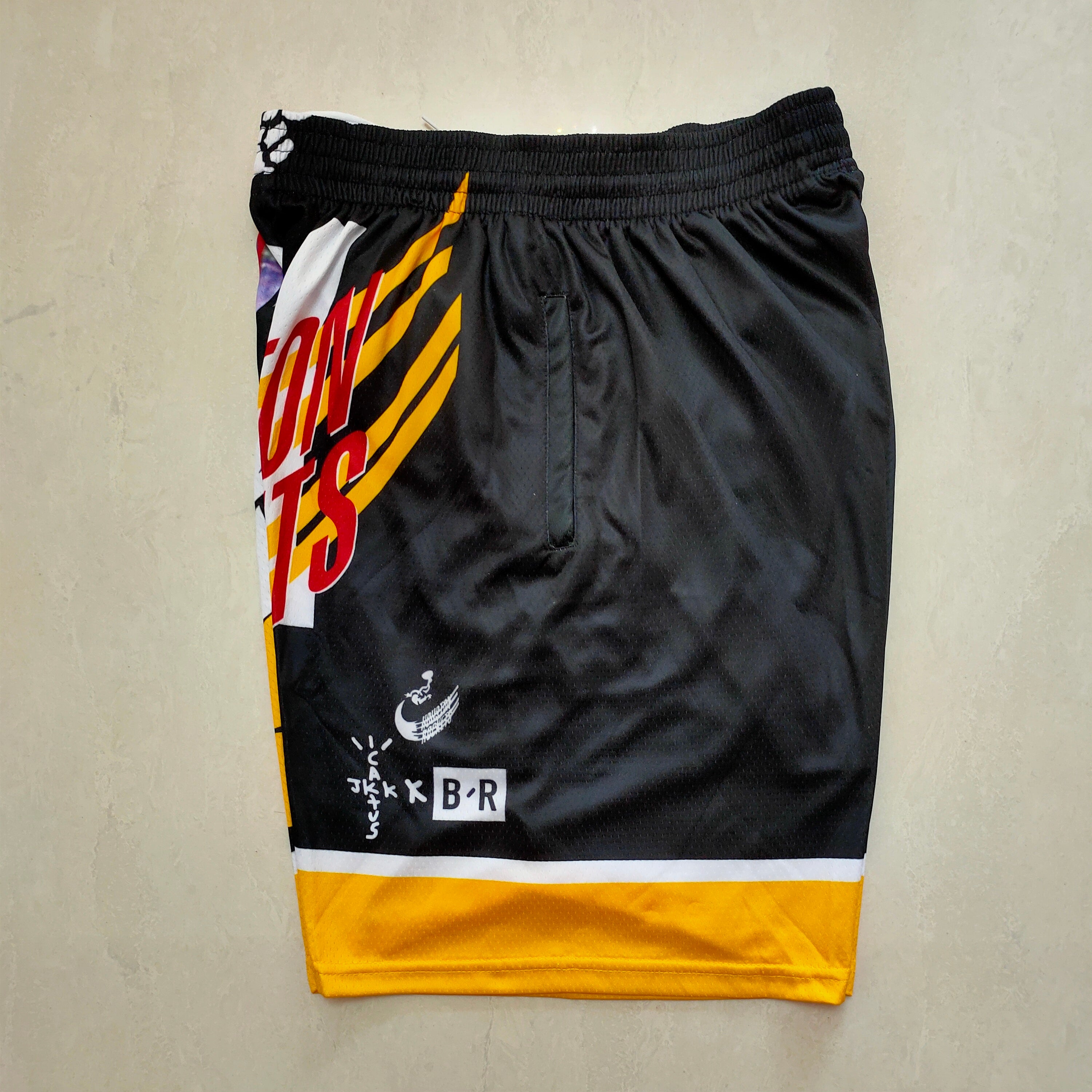 Houston Rockets Mitchell&ness black pocket pants