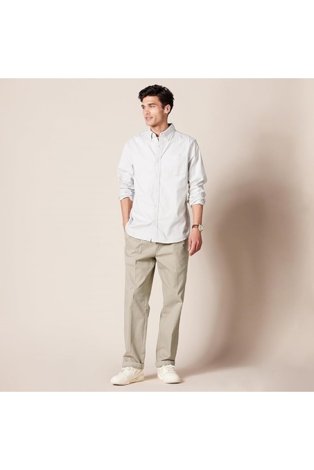 Men's Classic-Fit Wrinkle-Resistant