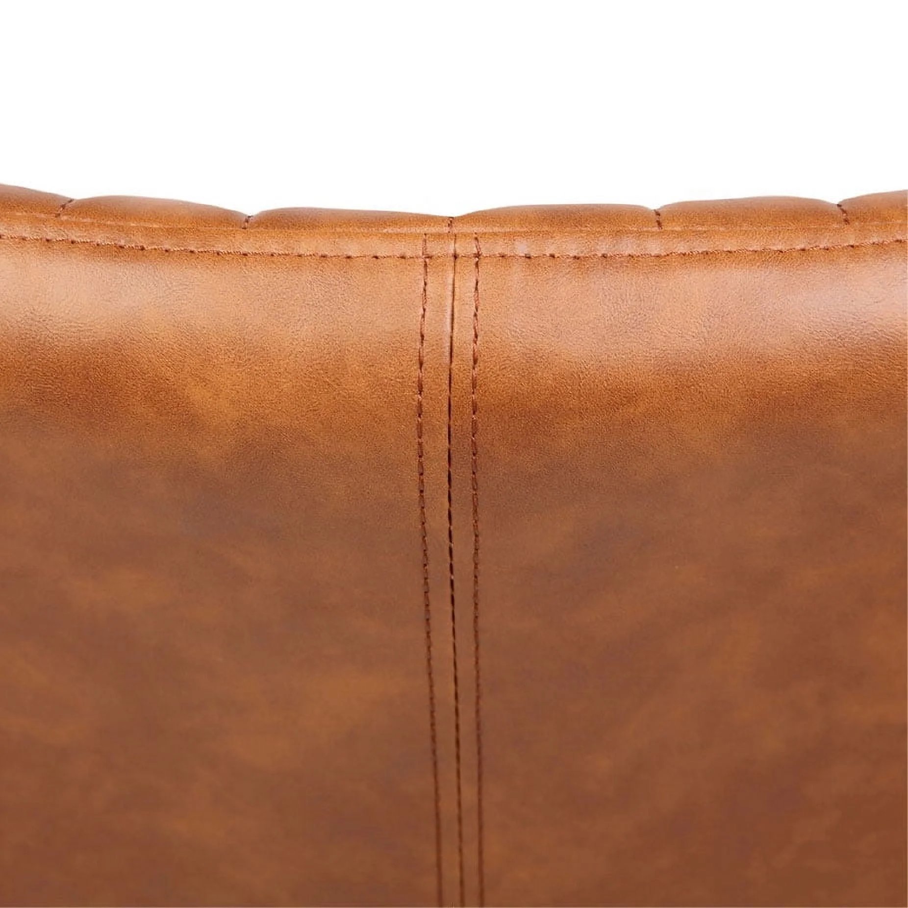 Porthos Home Madison Office Desk Chair, Tufted PU Leather Upholstery