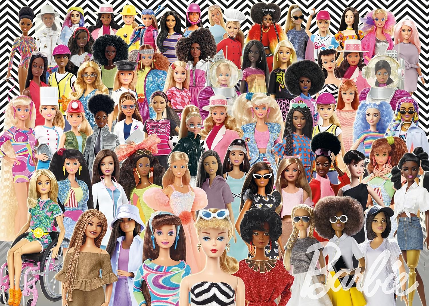 Challenge Barbie – 1000 Piece Jigsaw Puzzle (Ravensburger)