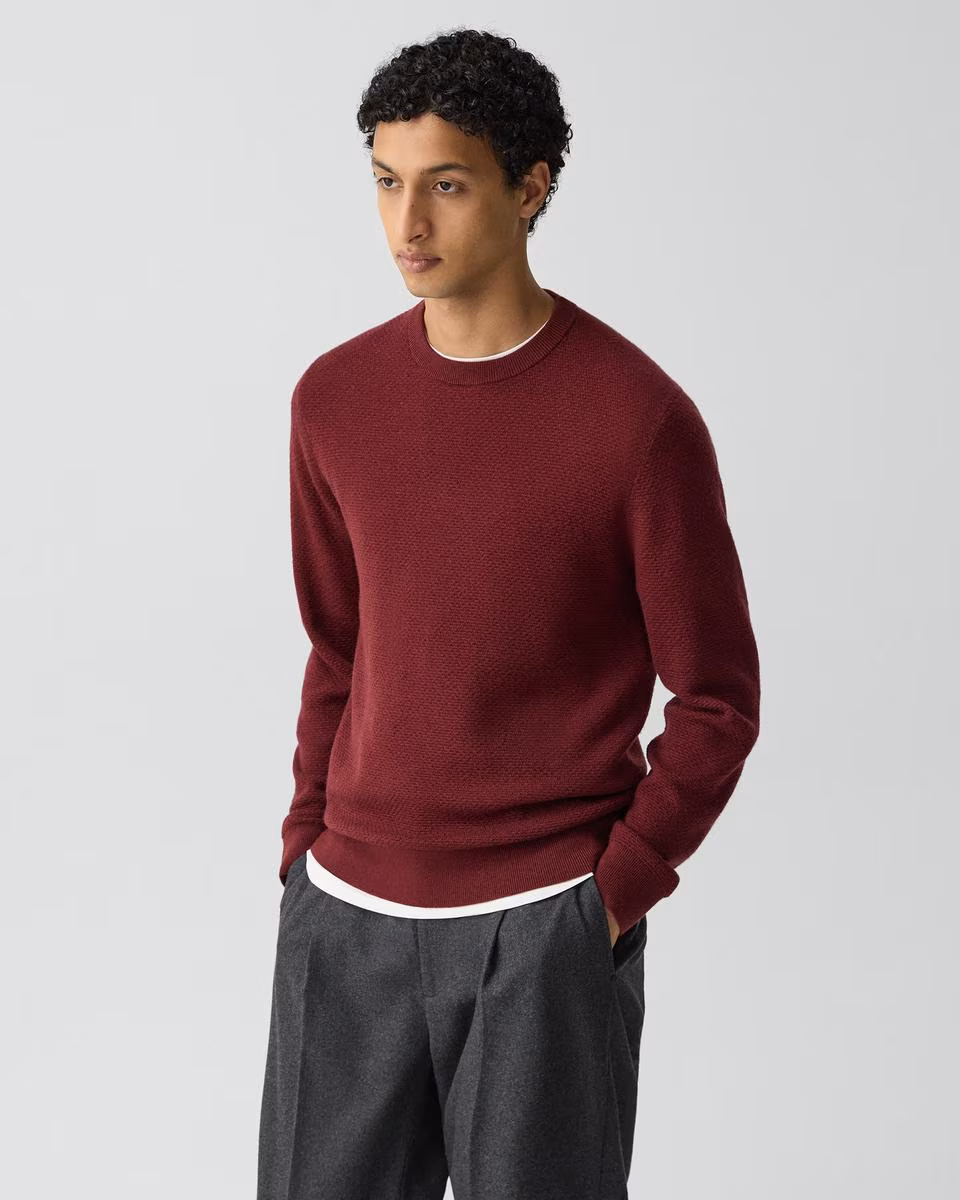 Maden Crewneck Sweater in Merino Wool