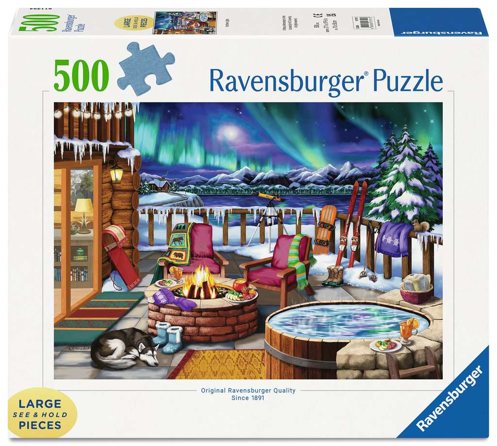 Northern Lights – 500 XL Piece Jigsaw Puzzle (Ravensburger)