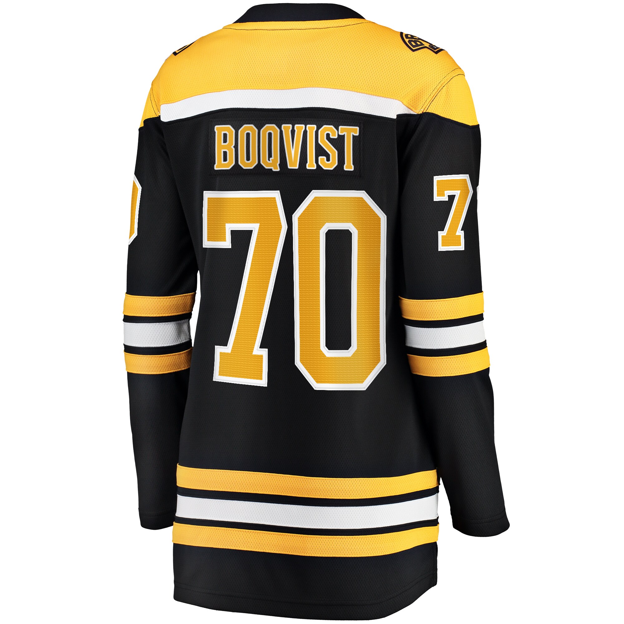 Jesper Boqvist Boston Bruins Fanatics Women’s Home Breakaway  Jersey – Black