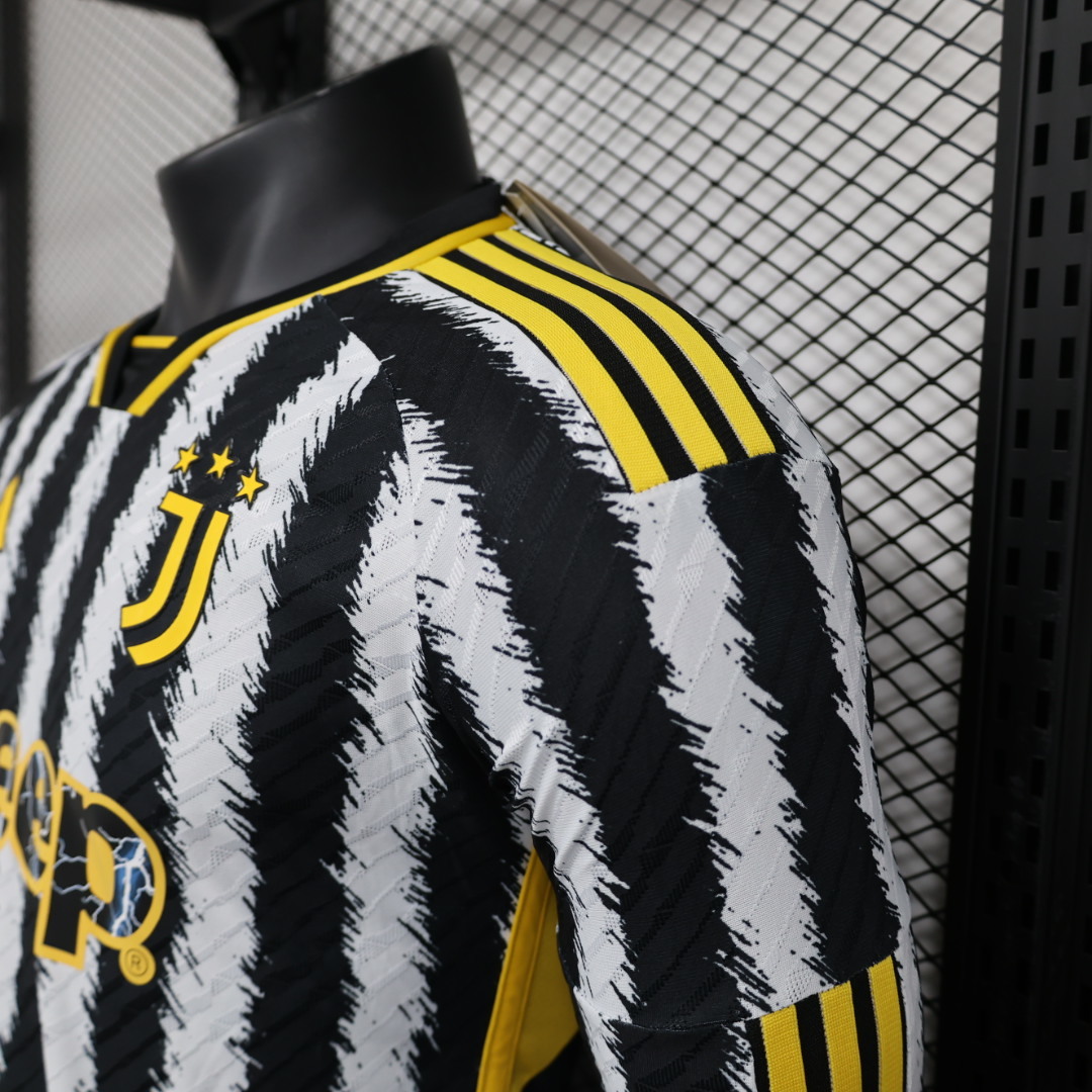 2023/2024 Juventus Home Long Sleeve Players Edition