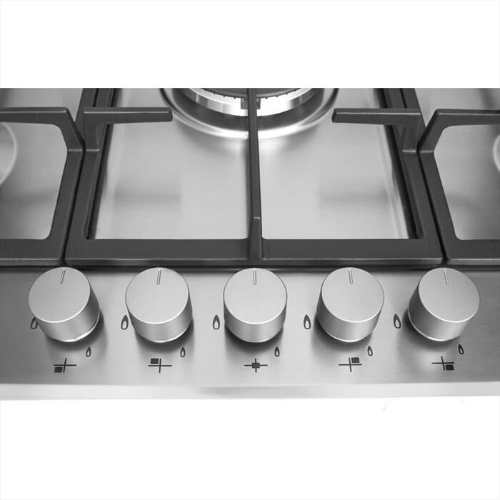 WHIRLPOOL - Piano cottura a gas IXELIUM GMR 7522/IXL 73cm-Acciaio inossidabile