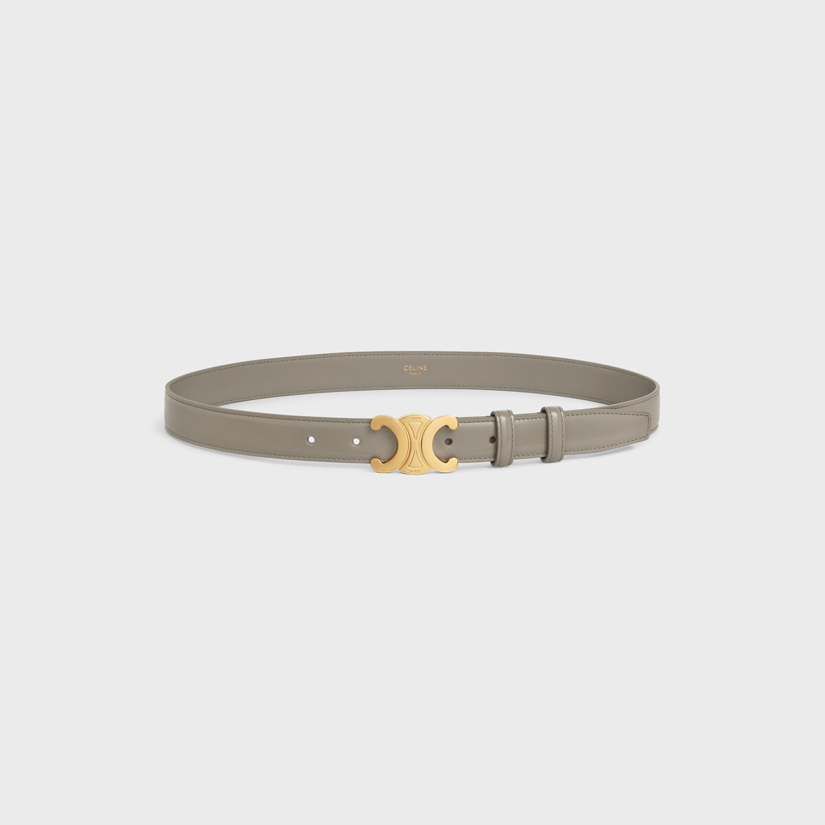 Medium Triomphe Belt in Taurillon Leather