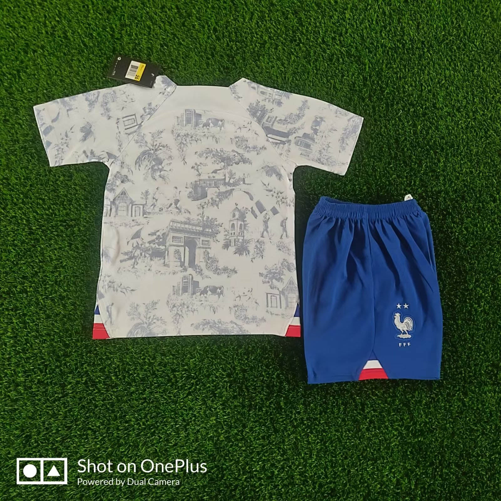 2022 FIFA World Cup France Away Football Shirt Kids Size