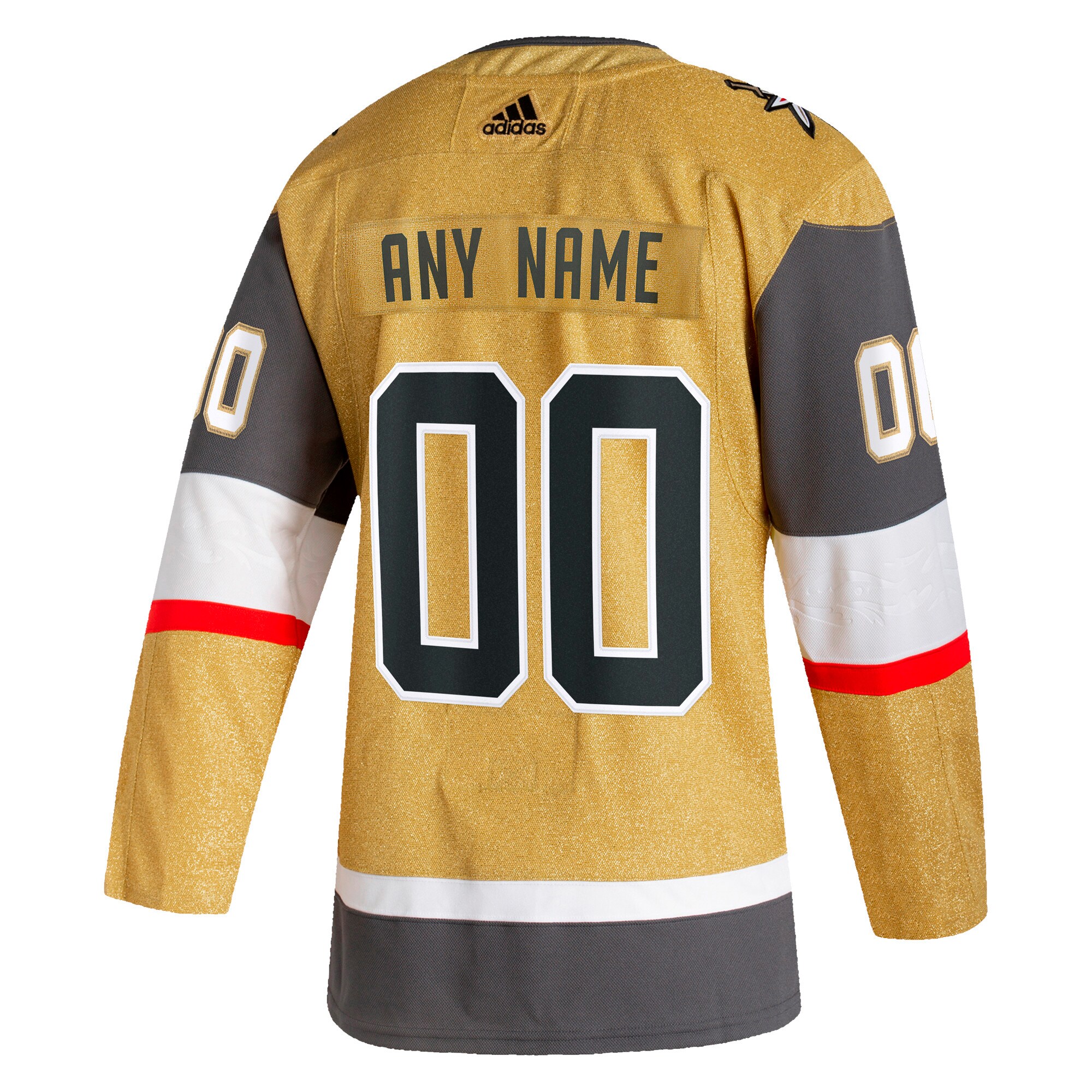 Vegas Golden Knights  Home  Custom Jersey – Gold