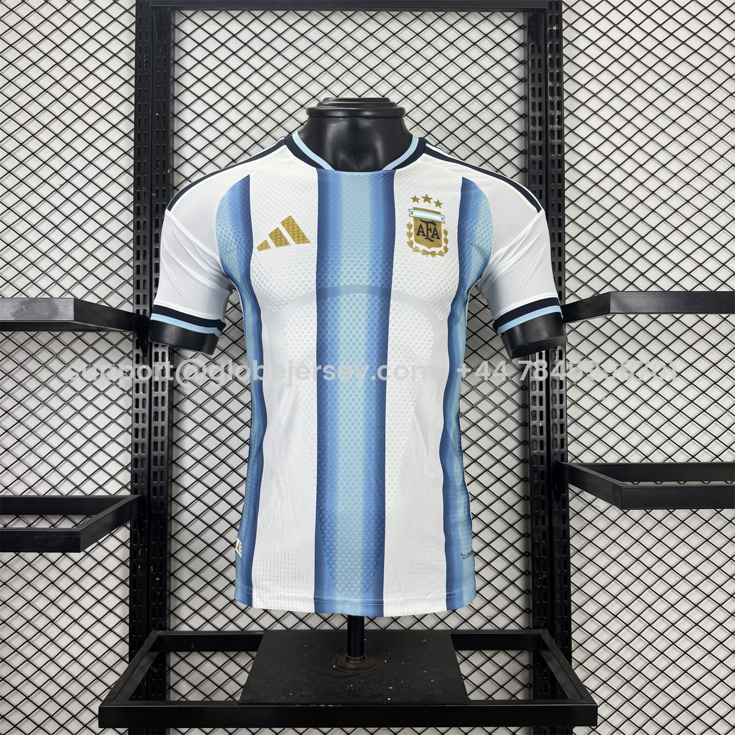 Argentina 2026 Home Jersey Without Chest Patch - Player Version