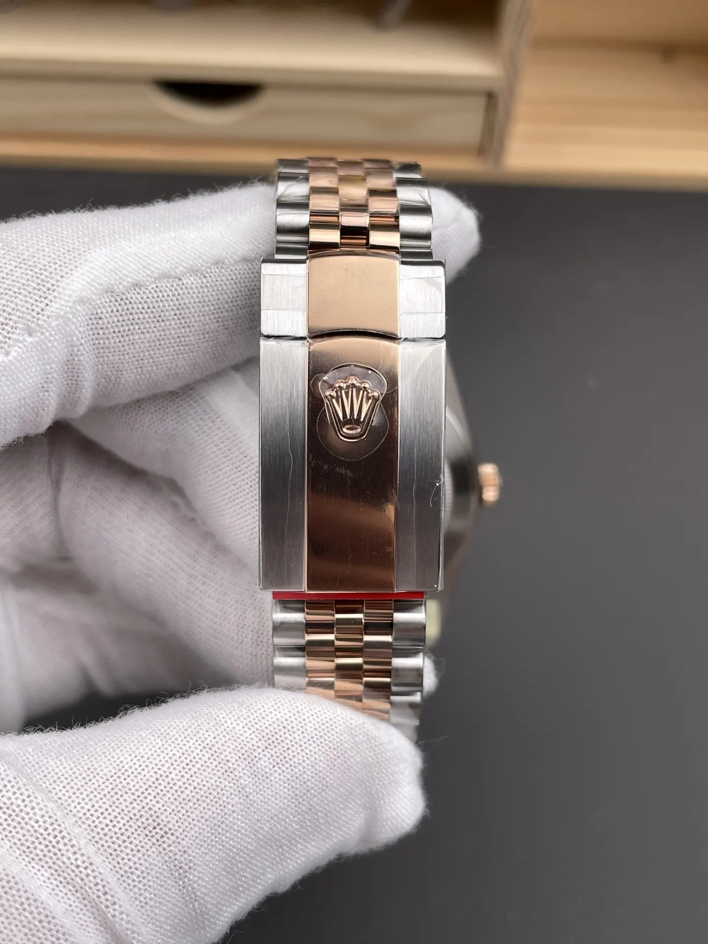 Rolex Datejust Two-Tone Rose Gold 41mm