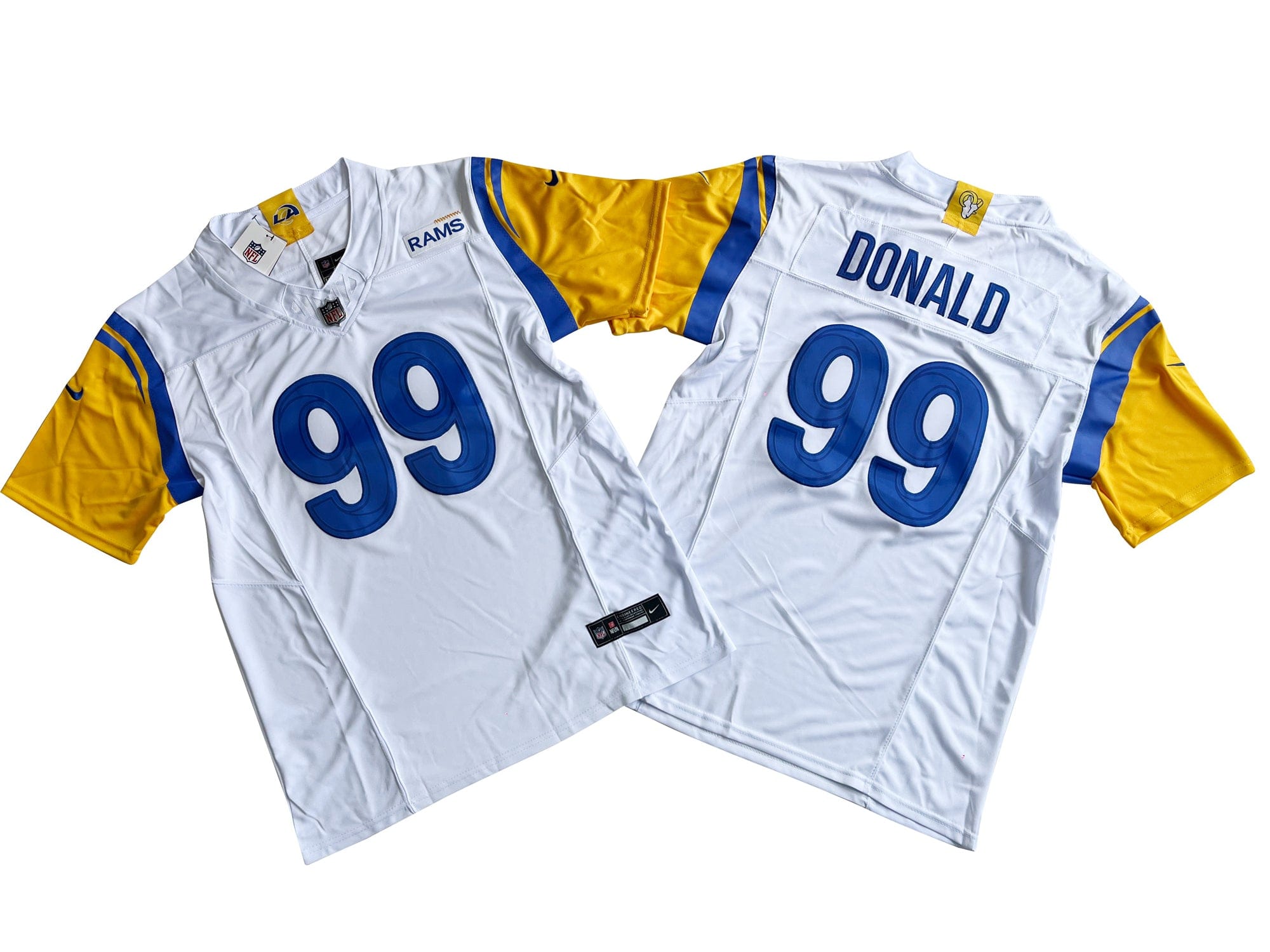 Los Angeles Rams 99# Aaron Donald Nike Vapor F.U.S.E. Limited Jersey