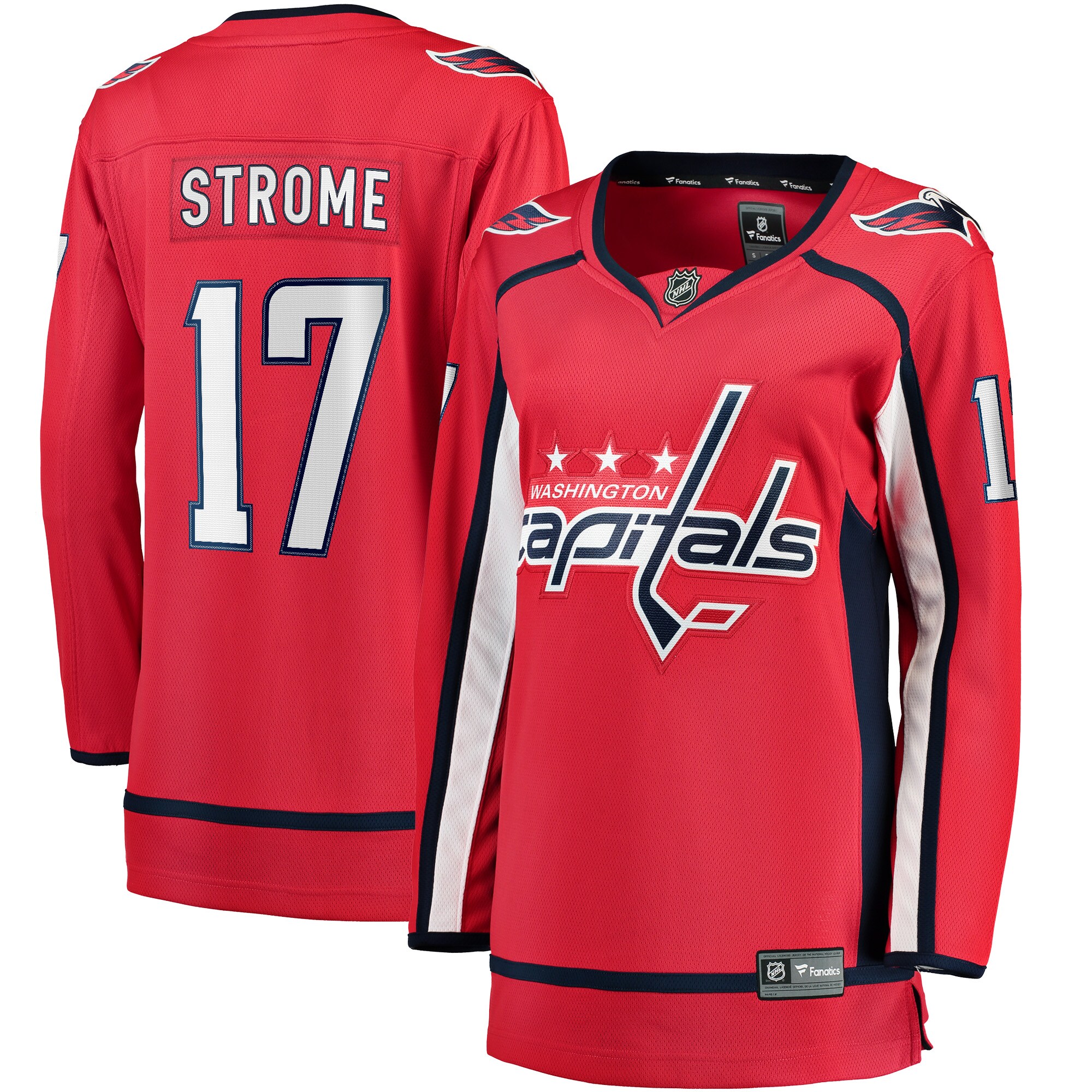 Dylan Strome Washington Capitals Fanatics Women’s Home Breakaway   Jersey – Red