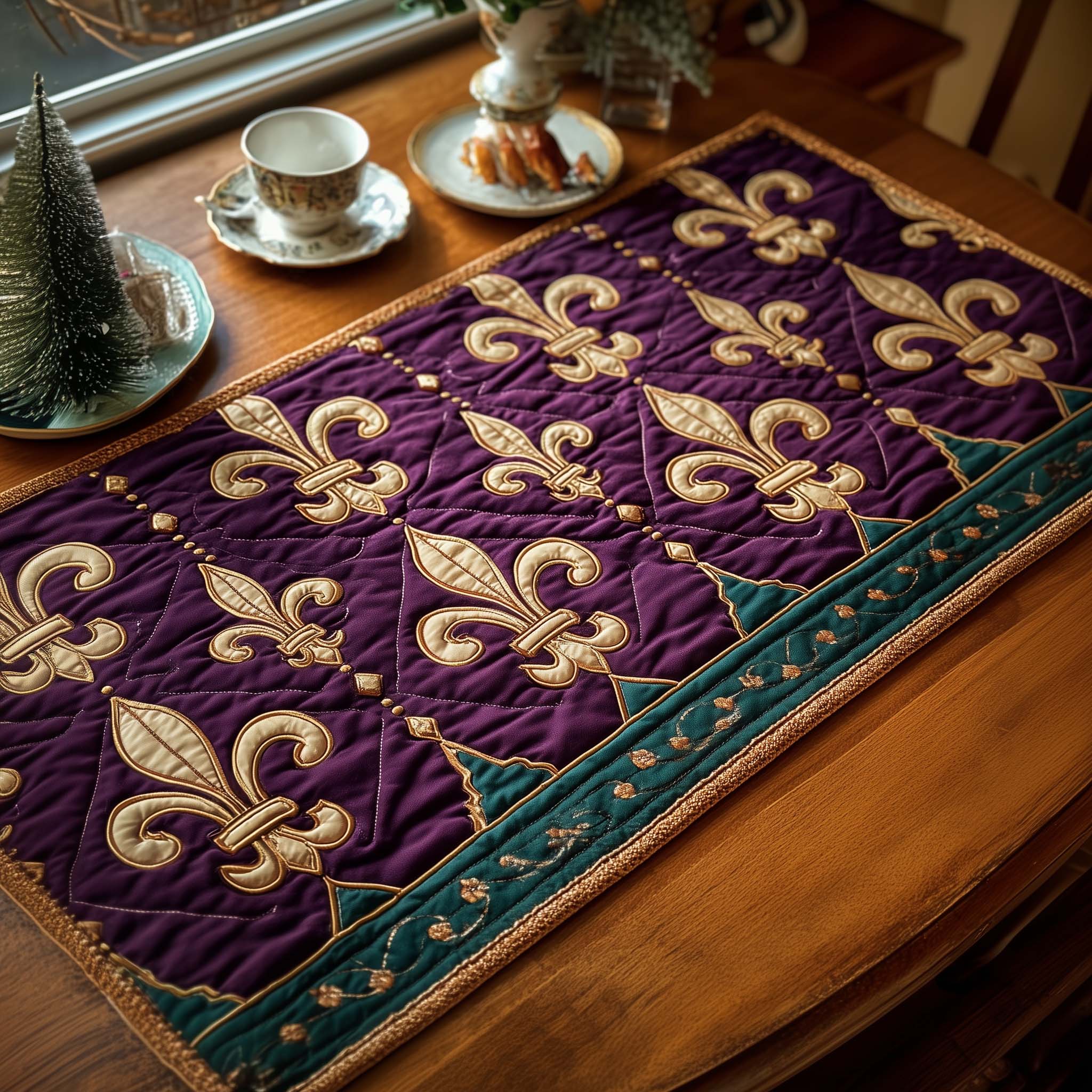 Mardi Gras Quilted Placemat GFTOQA1217