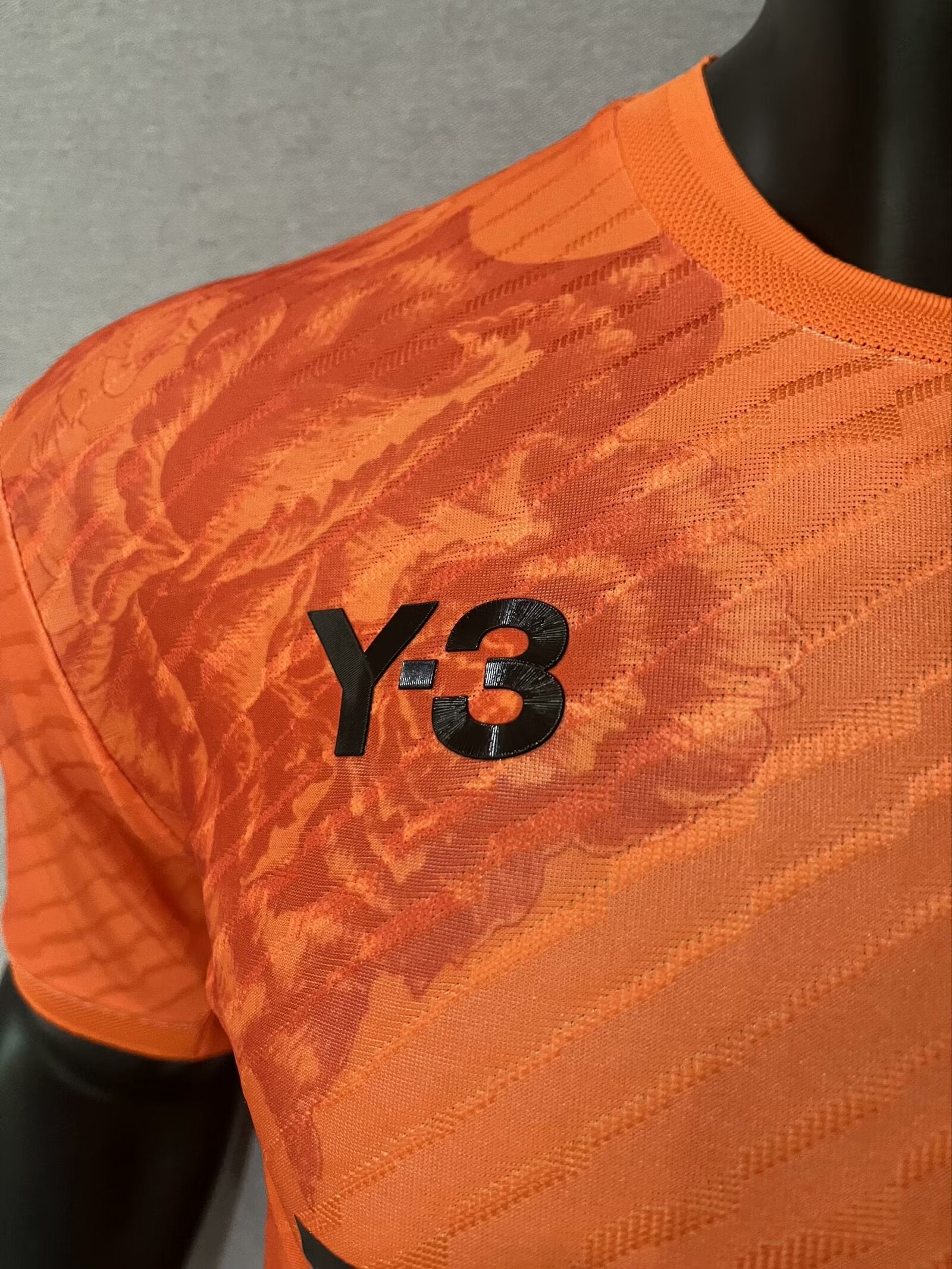 2024-25 Player Edition Real Madrid Y3 Orange Co-branded Jersey