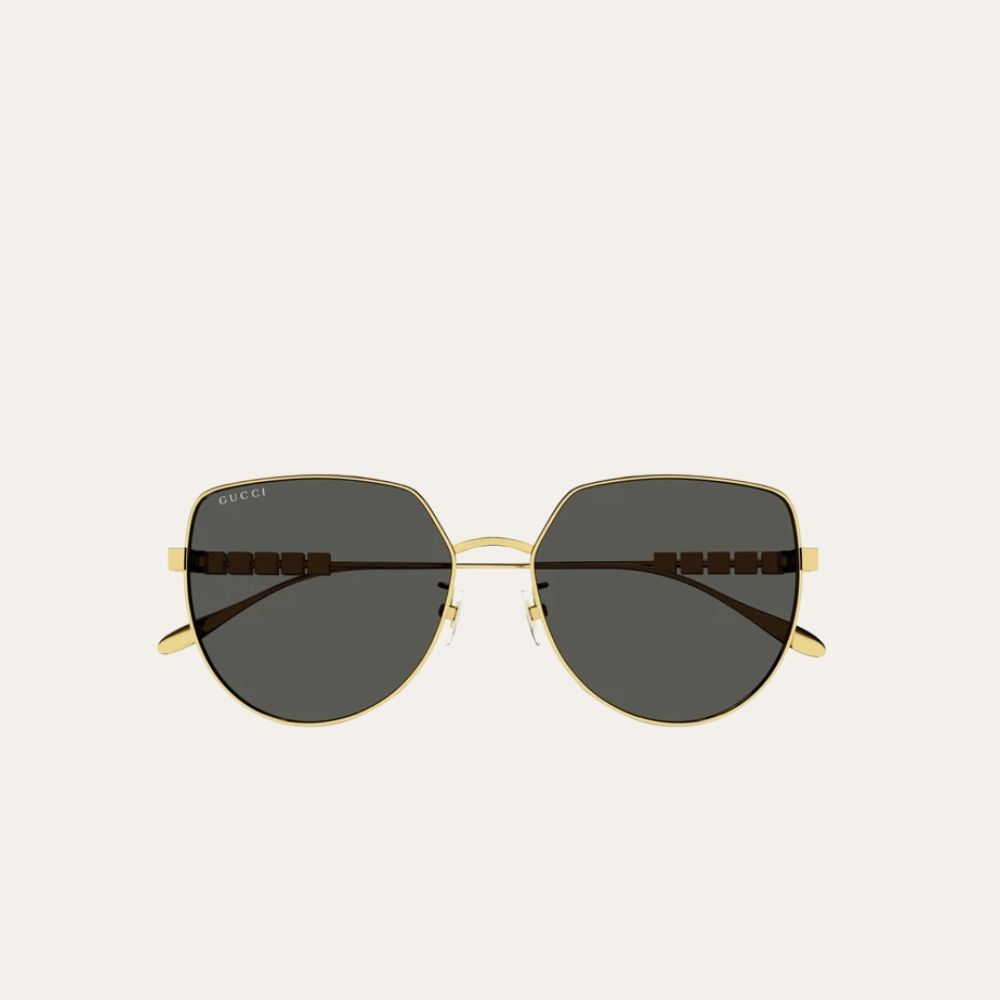 Gucci Butterfly Sunglasses Grey GG1435SA 00158