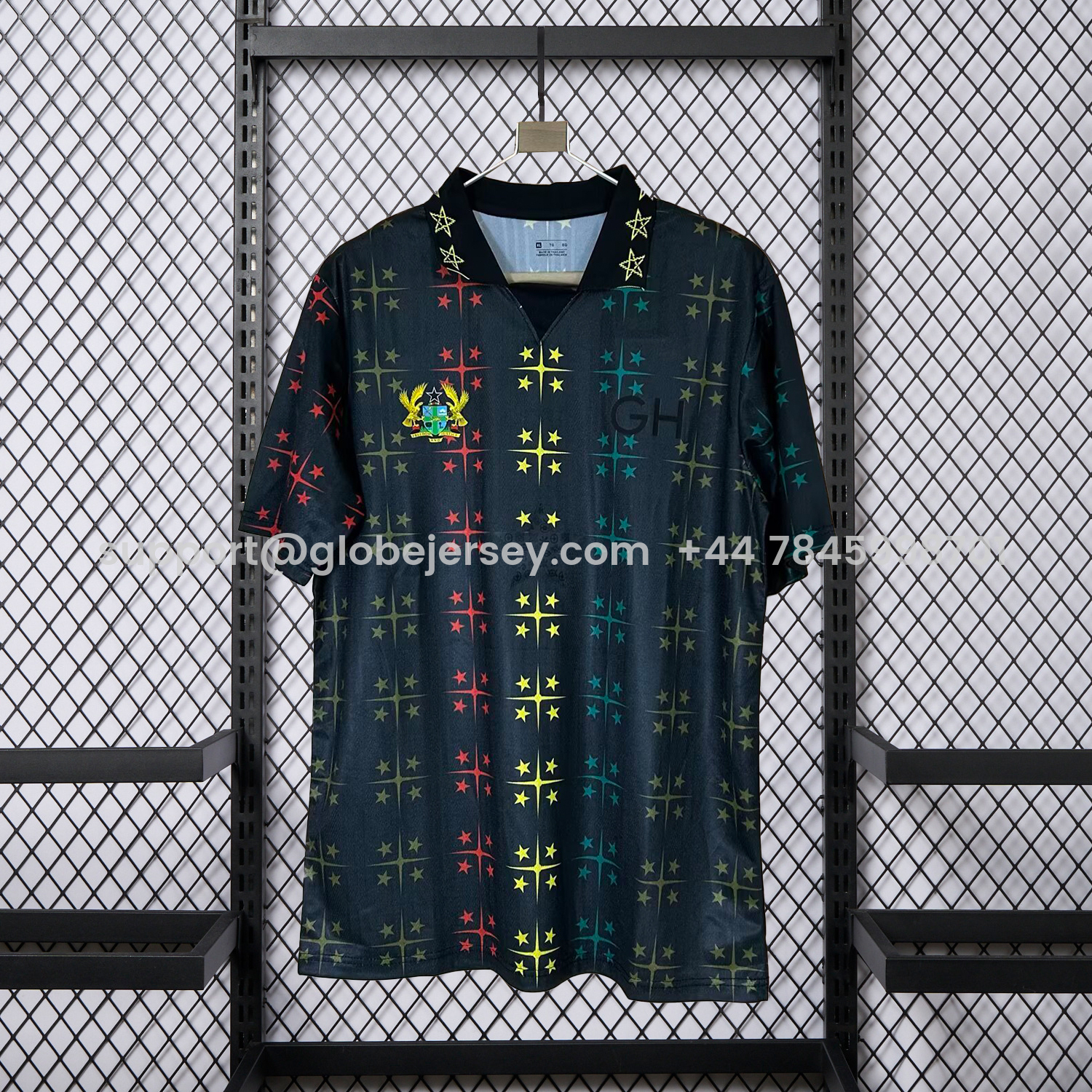 Ghana 2026 Black Tie Star Special Jersey - Fans Version