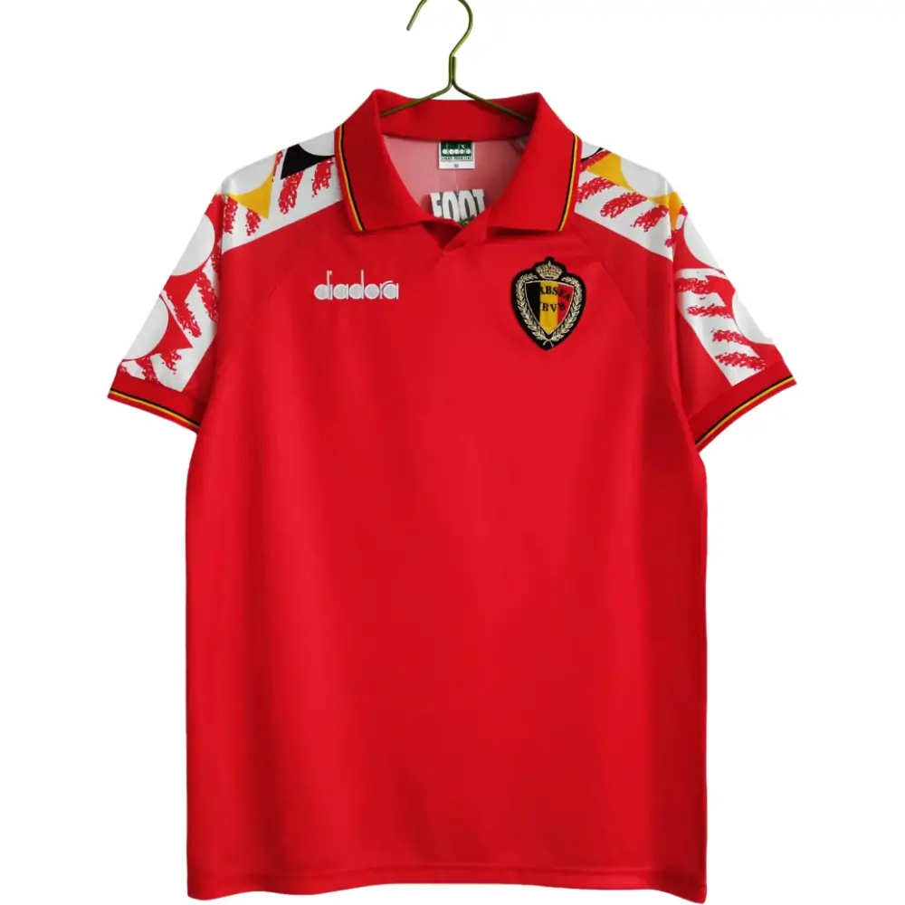 1995 Belgium home retro jersey - fans edition