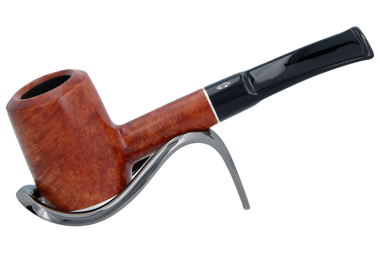 Savinelli Tre Smooth Briar Pipe - 310