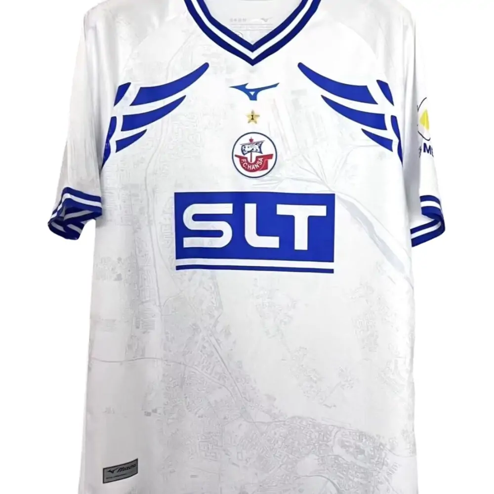2025-26 FC Hansa Rostock Away kit - Short Sleeve Fans Edition