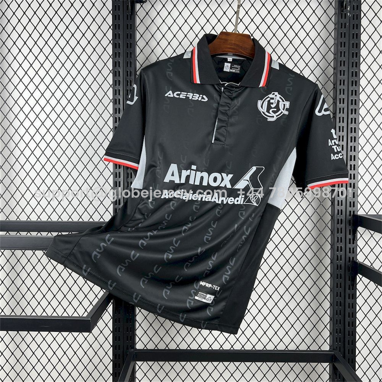 Cremonese 25-26 Third Black Jersey - Fans Version
