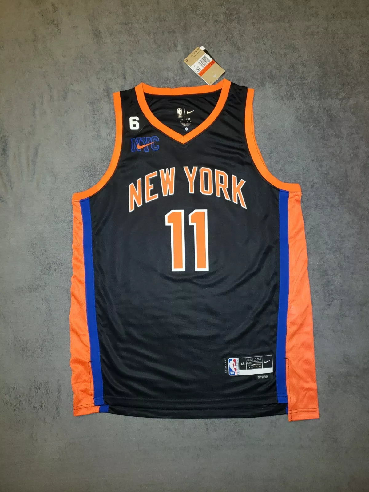 New York Knicks Jalen Brunson City Edition Jersey Large 2022-23