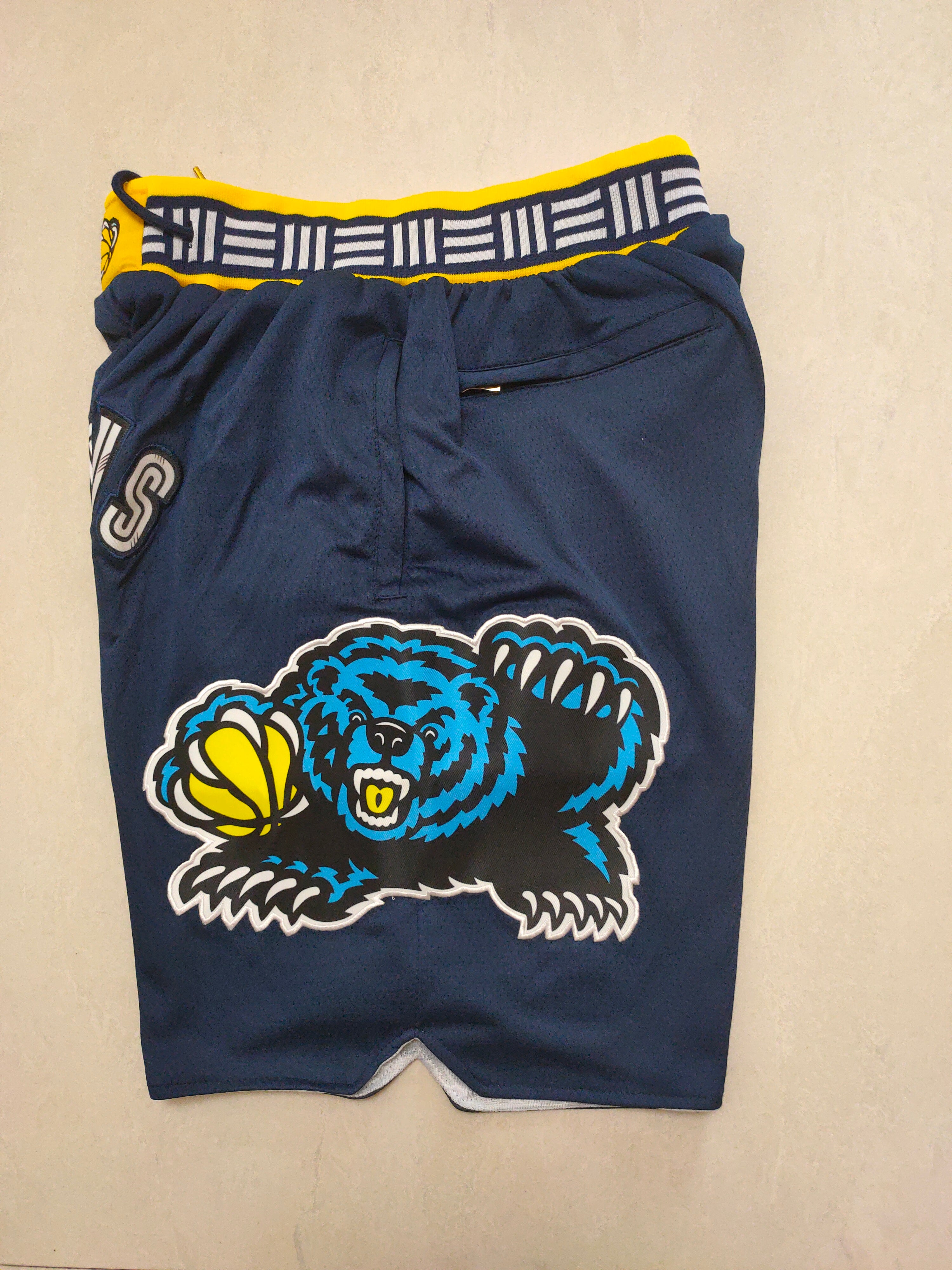 Memphis Grizzlies Dark Blue City Edition Pocket Pants