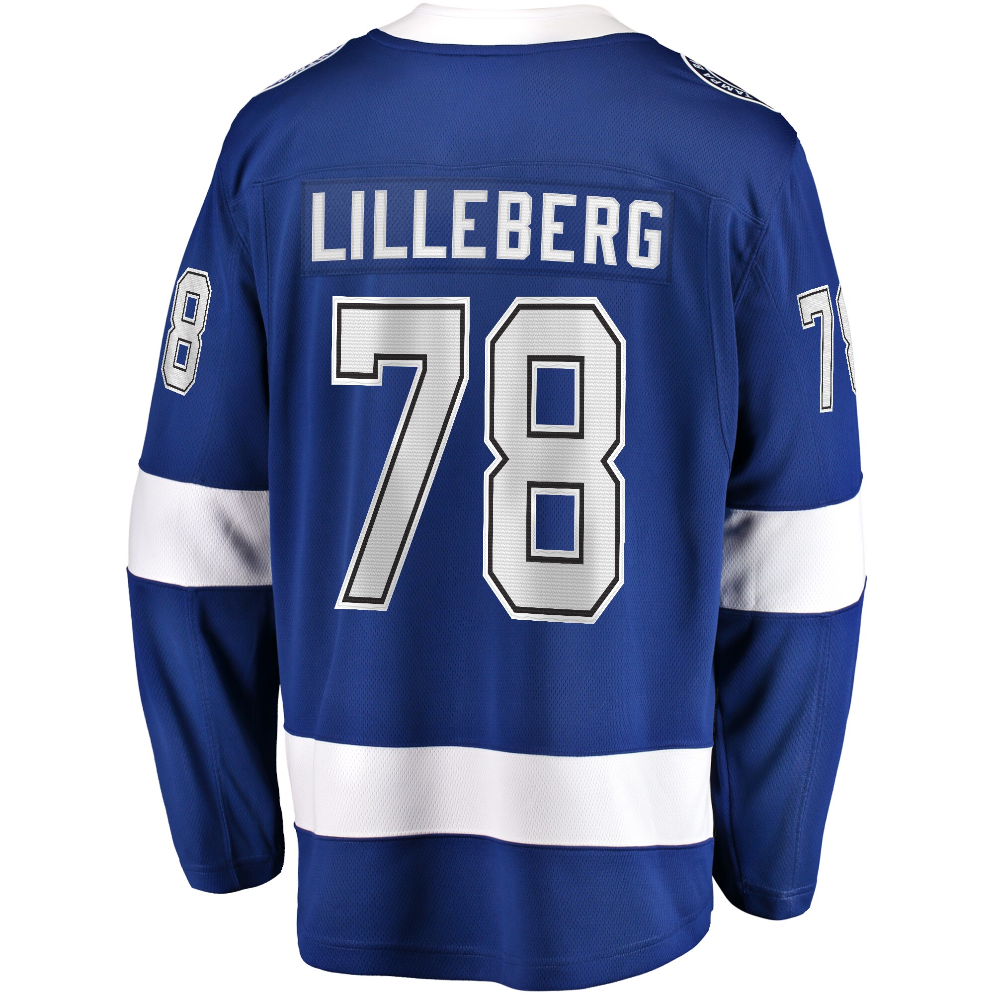 Emil Lilleberg Tampa Bay Lightning Fanatics Home Premier Breakaway   Jersey – Blue