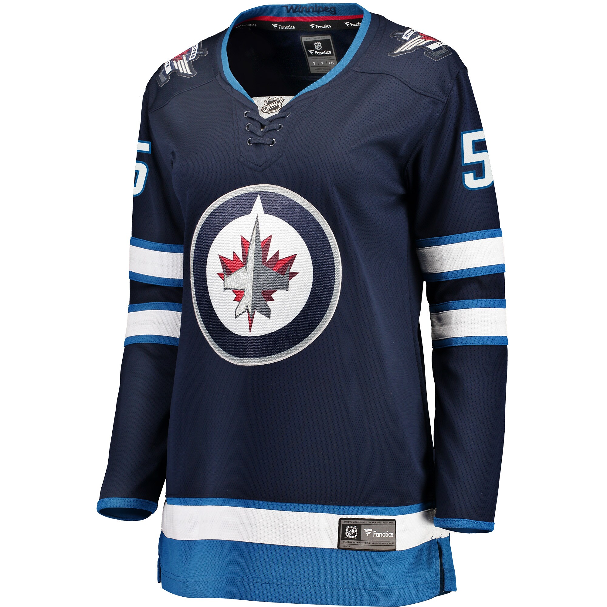 Mark Scheifele Winnipeg Jets Fanatics Women’s Breakaway   Jersey – Navy