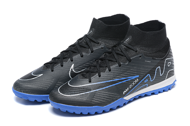 Assassin 15th generation high-top fully knitted waterproof MD air cushion grass stud football shoes