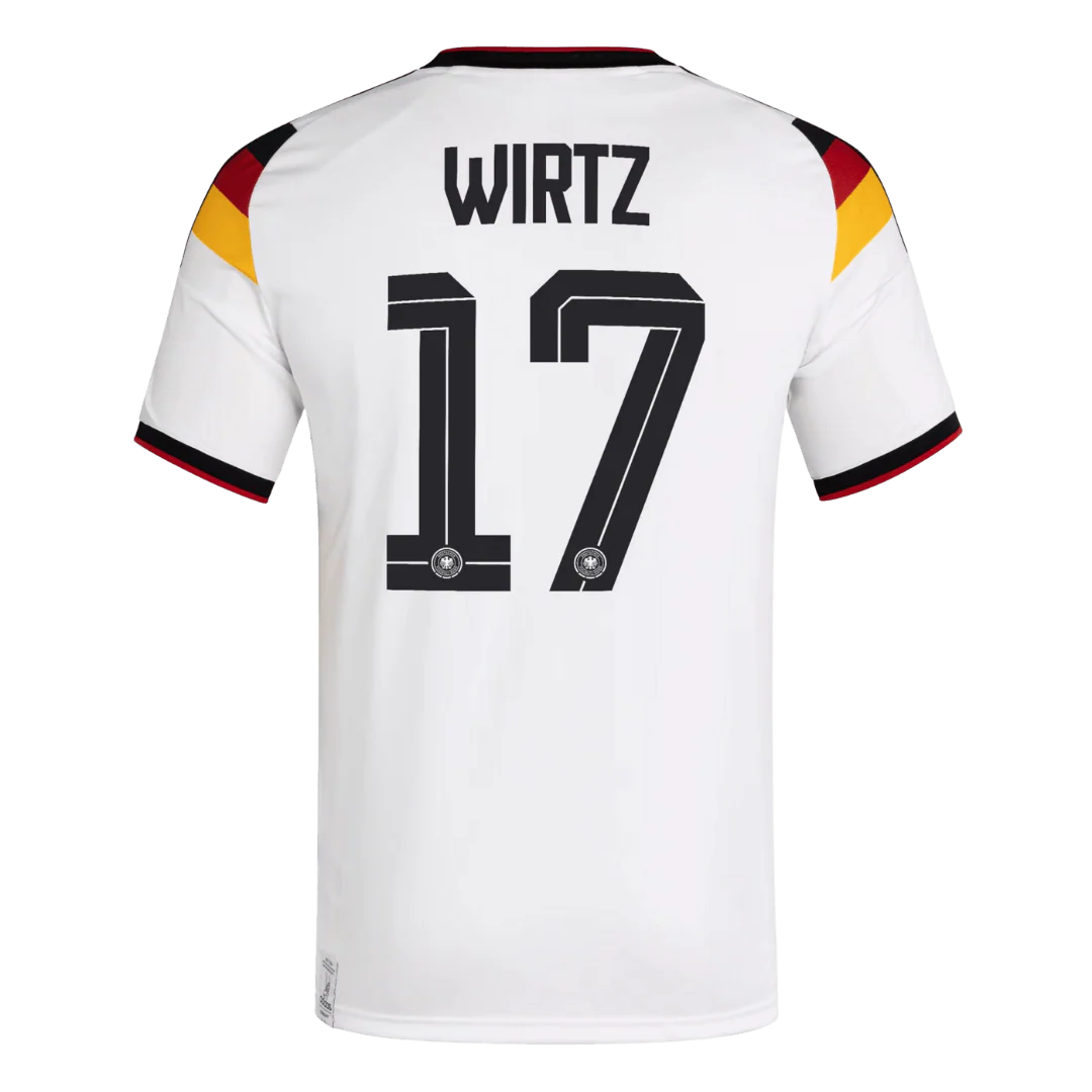 WIRTZ #17 Germany Home Soccer Jersey 2026 World Cup