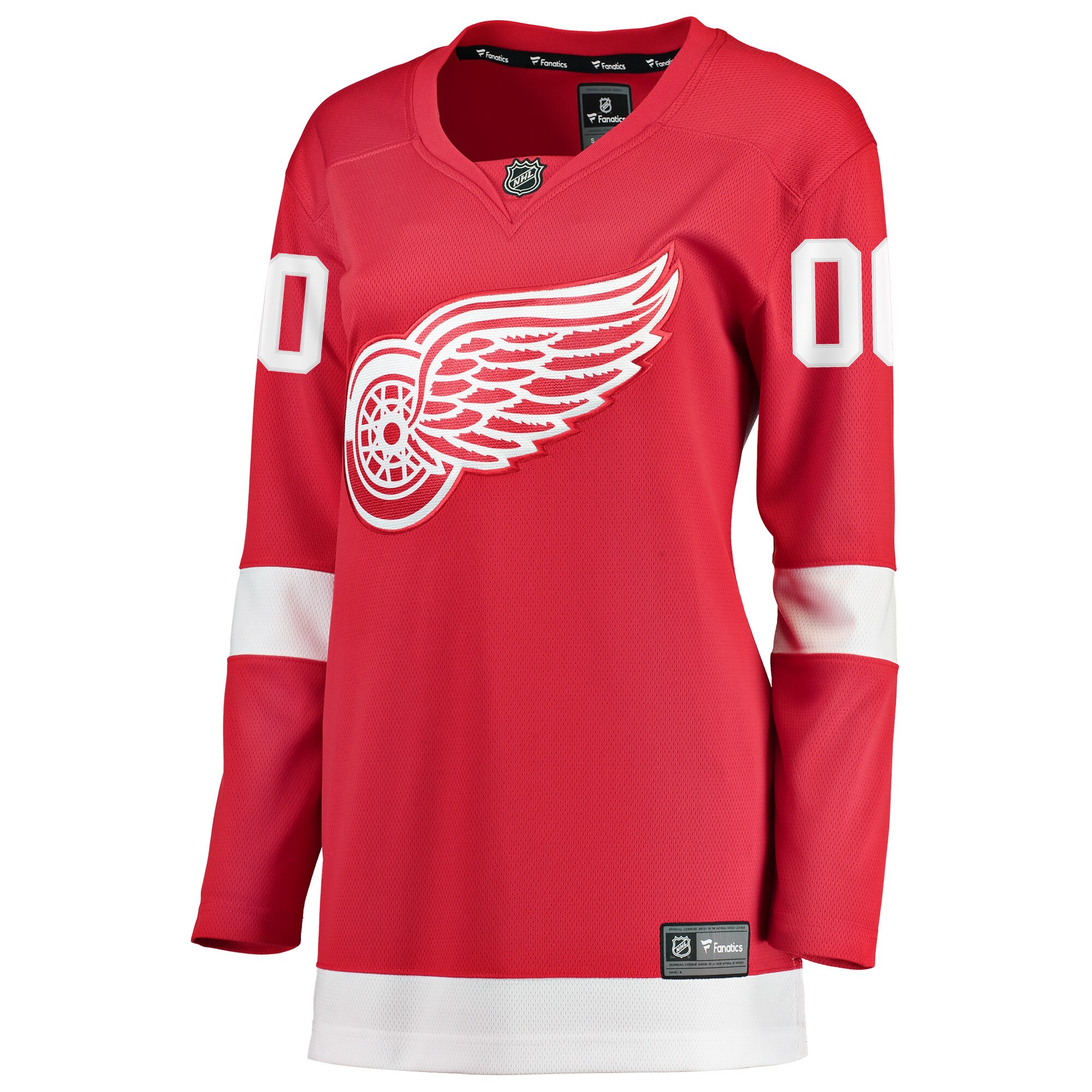 Detroit Red Wings Fanatics Women’s Home Breakaway Custom Jersey – Red
