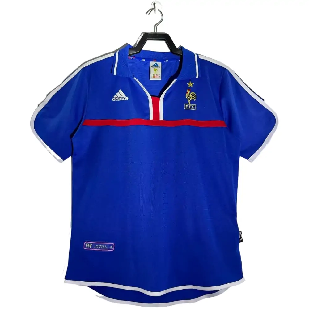2000 France Home Retro Jersey - Fans Edition