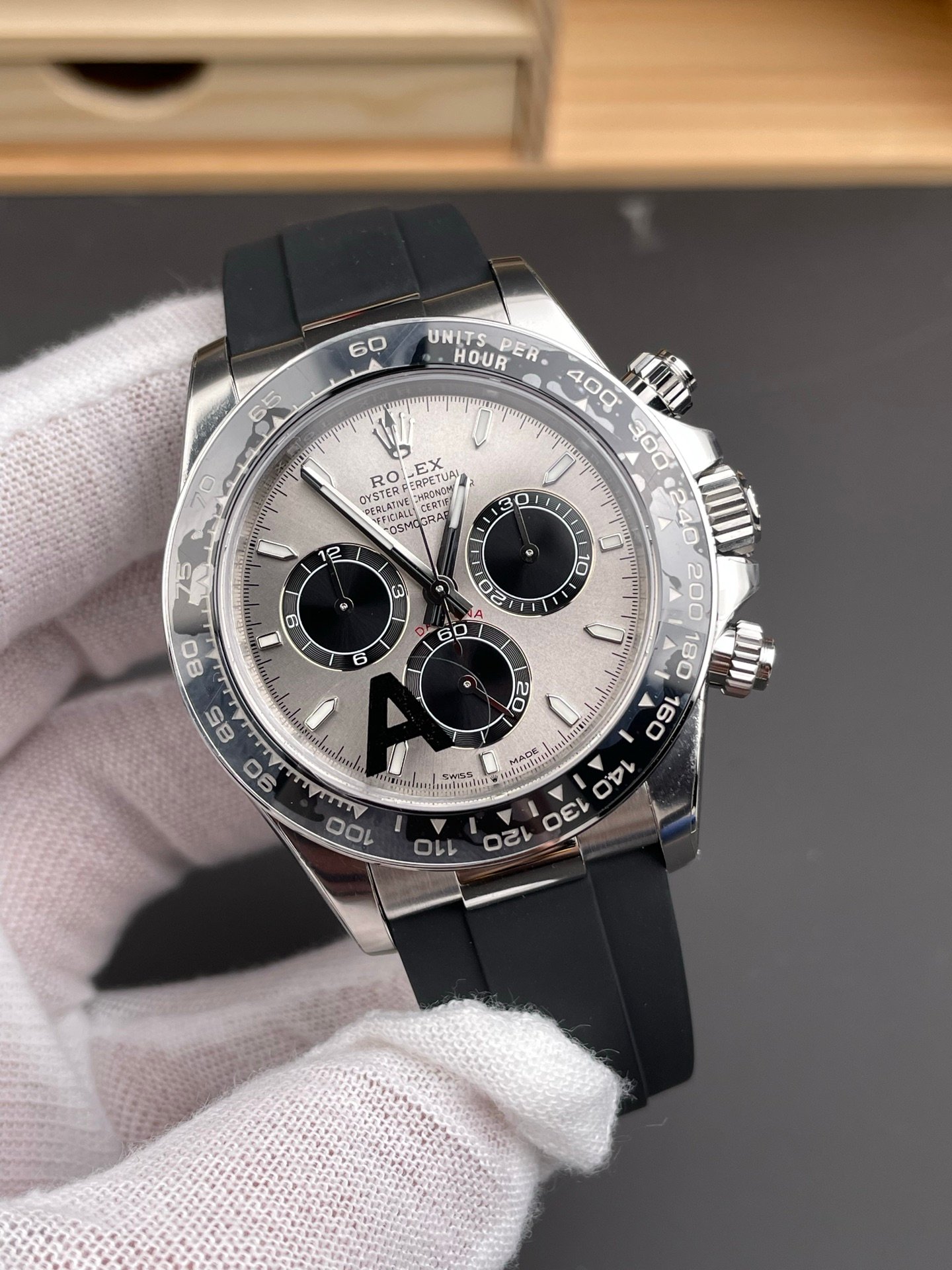 Rolex Daytona Grey Rubber