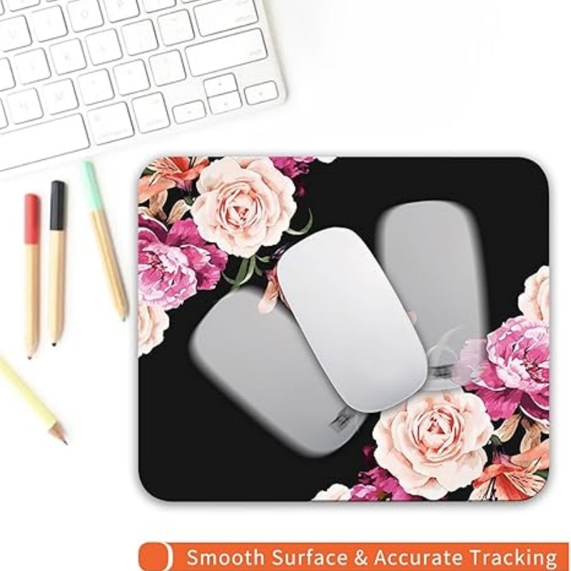 PADARTISAN Square Mouse Pad, Personalized Premium-Textured Custom Mouse Mat Design