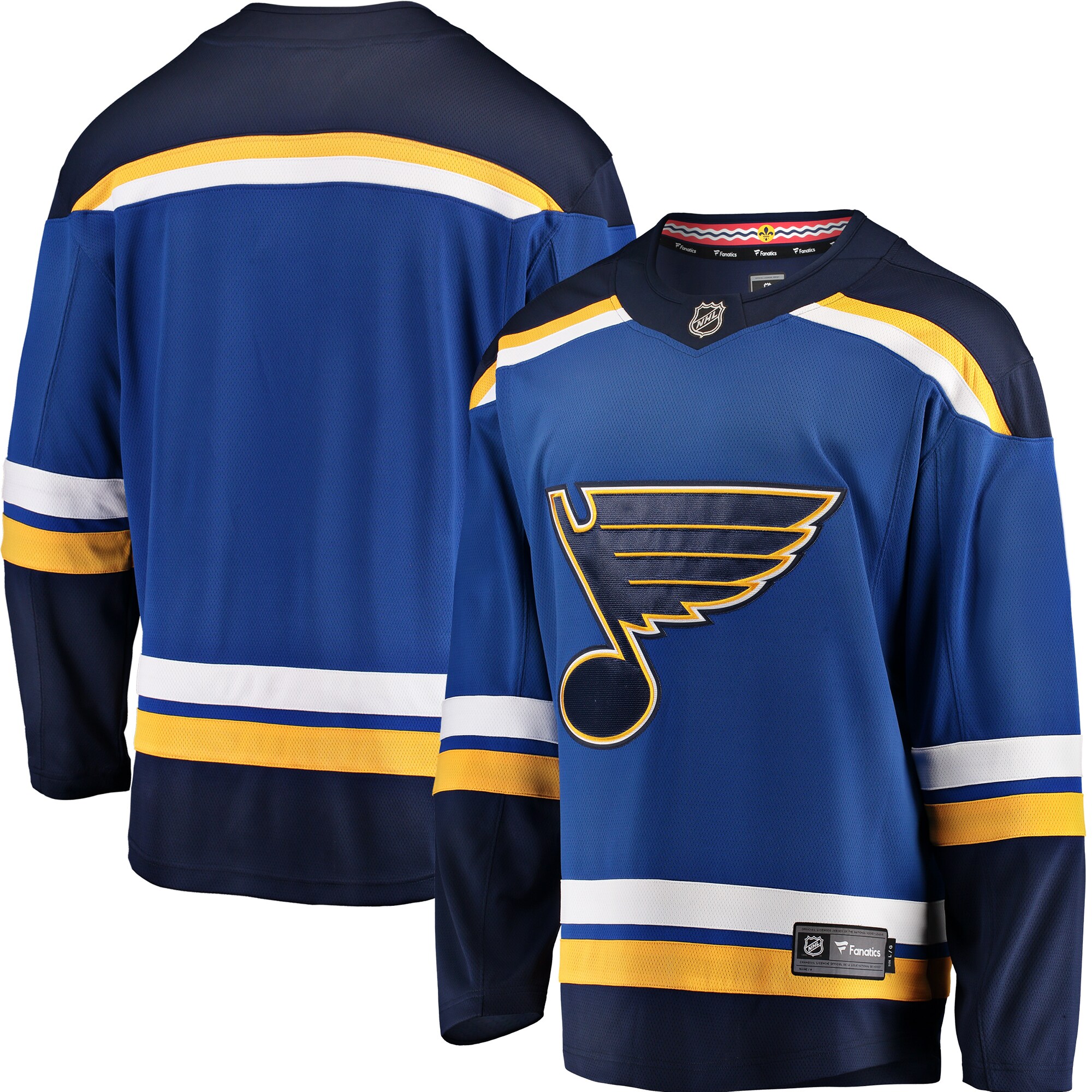St. Louis Blues Fanatics Breakaway Home Jersey – Blue