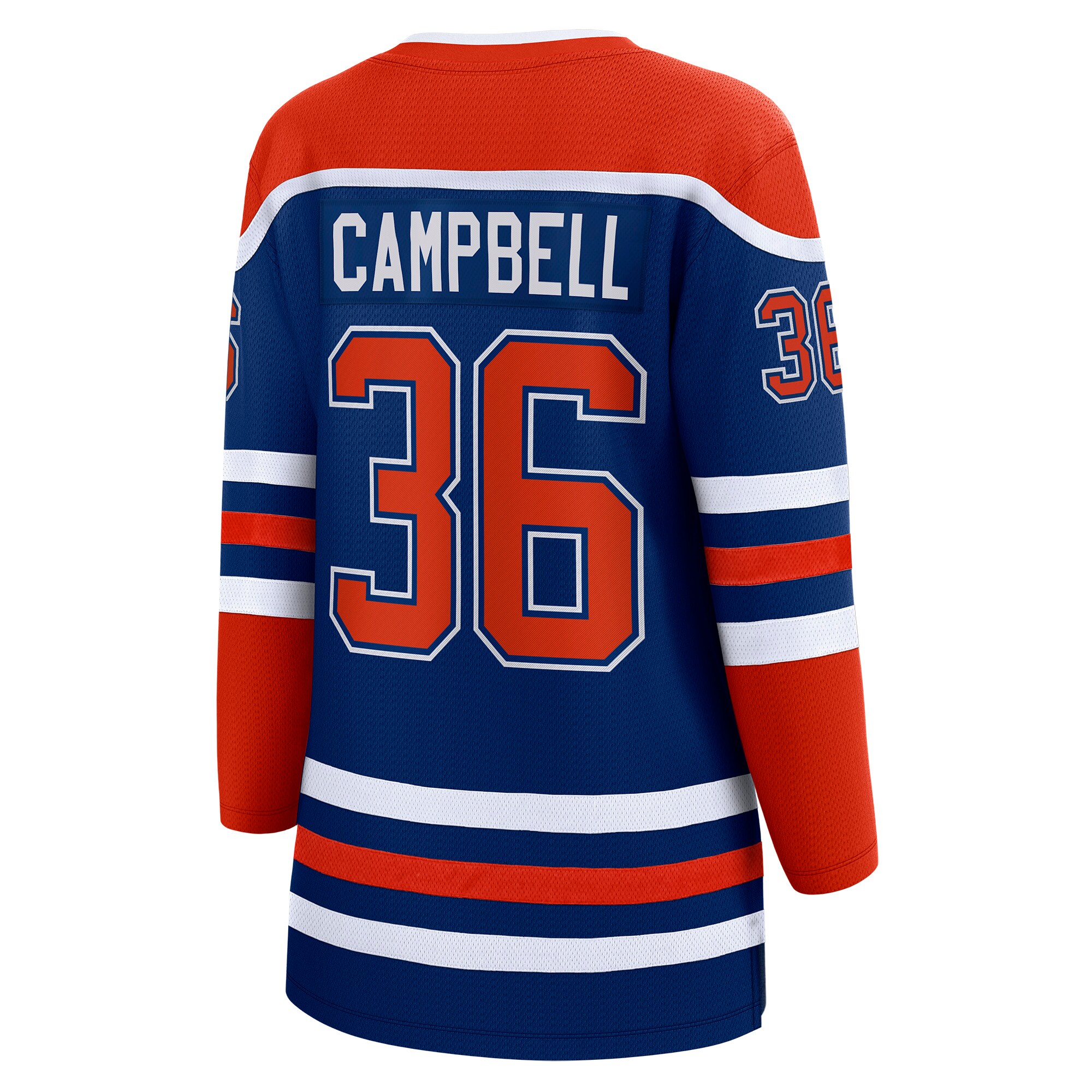 Jack Campbell Edmonton Oilers Fanatics Women’s Home Breakaway   Jersey – Royal