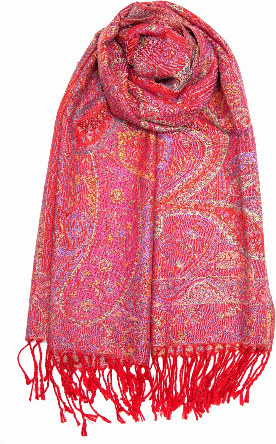Reversible Paisley Pashmina Rave Scarf