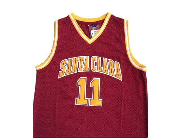 NCAA Santa Clara University No. 11 Nash Red Jersey