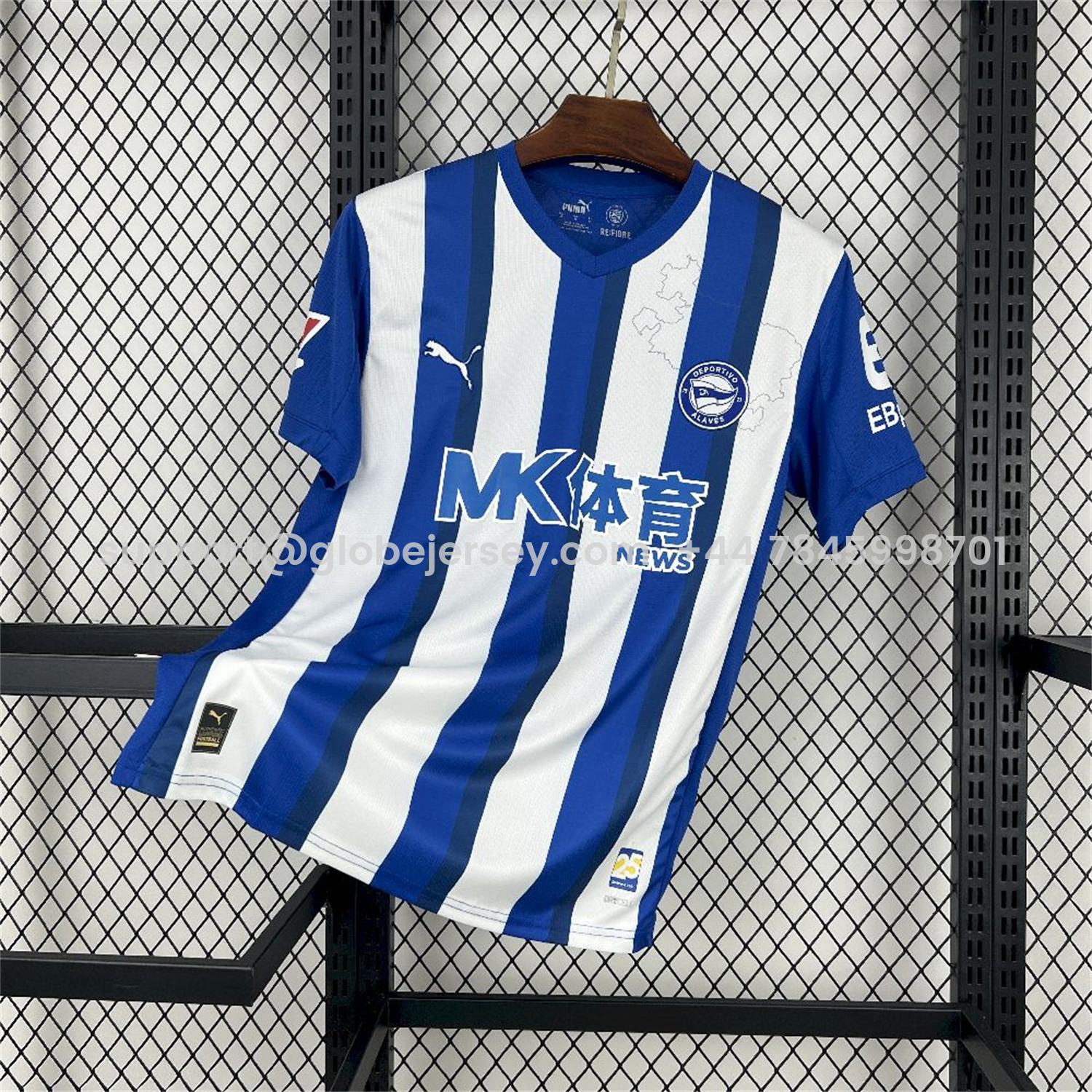 Deportivo Alavés 25-26 Home Jersey - Fans Version