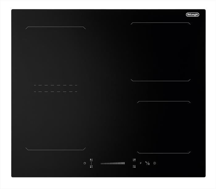 DE LONGHI - Piano cottura induzione YLI 61 BG 59 cm-Nero